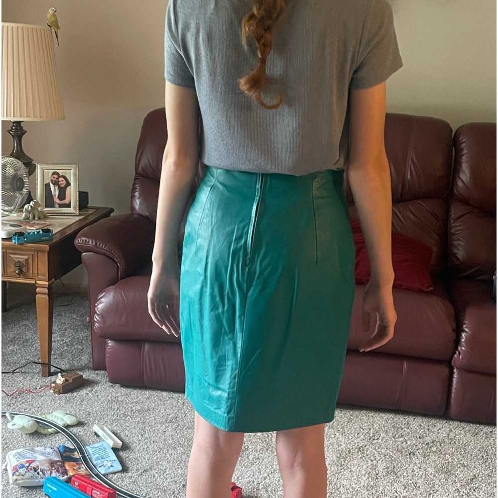 Leather Skirt - Picture 2 of 5